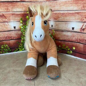 Build-A-Bear Plush Horse and Hearts Riding Club Palomino Pony